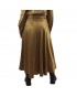 Camel Satin Skirt